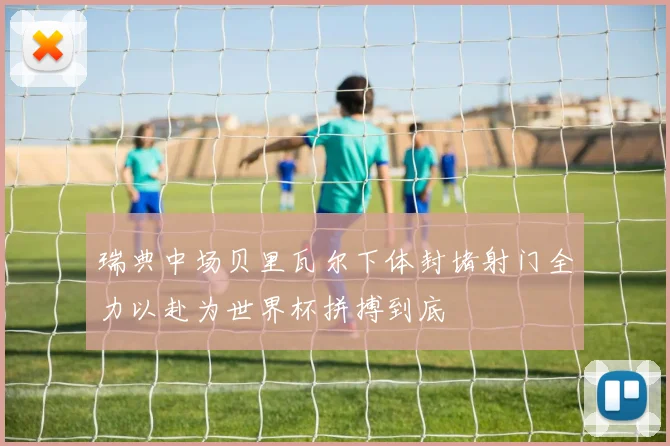 瑞典中场贝里瓦尔下体封堵射门全力以赴为世界杯拼搏到底