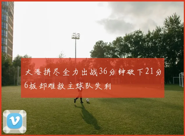 大洛拼尽全力出战36分钟砍下21分6板却难救主球队失利